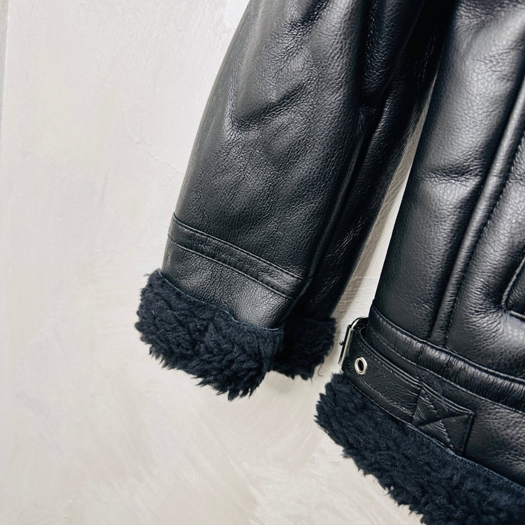 Montone nero Con Cappuccio Mod Z@ra - Piccole Canaglie - PC22862