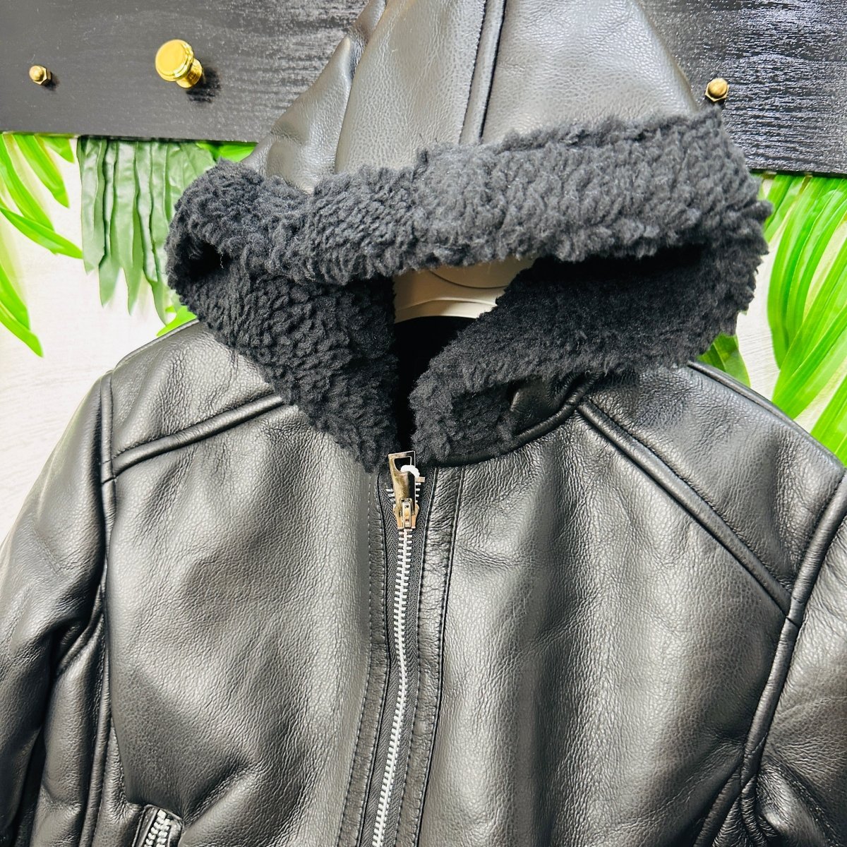 Montone nero Con Cappuccio Mod Z@ra - Piccole Canaglie - PC22862