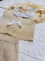 Pagliaccetto Beige Filo Cotone 1801 - Piccole Canaglie - PC26353