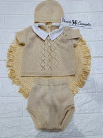 Pagliaccetto Beige Rombi 1828 - Piccole Canaglie - PC27017