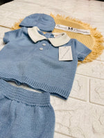 Pagliaccetto Celeste Filo Cotone 1800 - Piccole Canaglie - PC26352