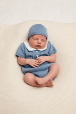 Pagliaccetto Celeste Filo Cotone 1800 - Piccole Canaglie - PC26352