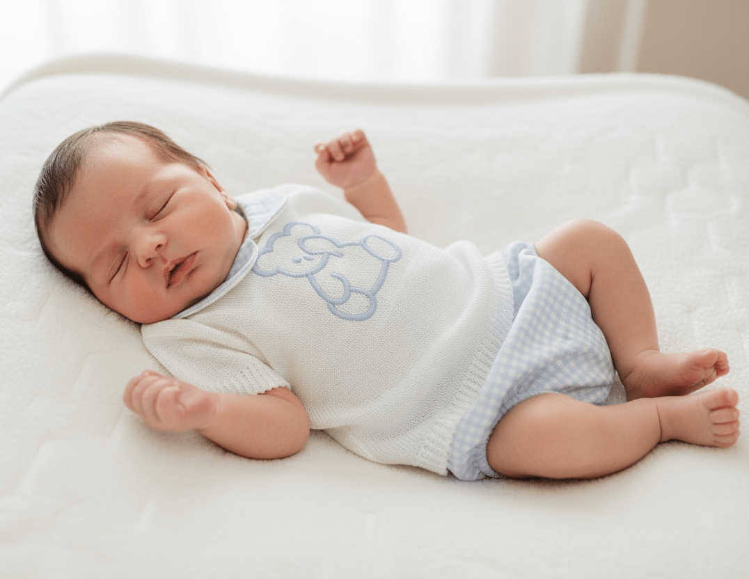 Pagliaccetto In Filo Orso Celeste 261160 - Piccole Canaglie - PC26847