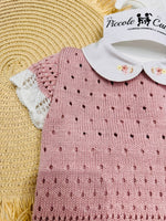 Pagliaccetto In Filo Rosa Antico 261163 - Piccole Canaglie - PC26851