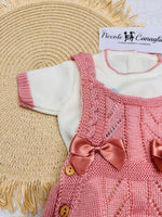 Pagliaccetto In Filo Rosa Antico 3105 - Piccole Canaglie - PC26857