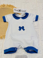 Pagliaccetto orso fiocco oceano 32101 - Piccole Canaglie - PC26553