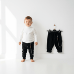 Pantalaccio nero Bimbo mesi - Piccole Canaglie - PC22986