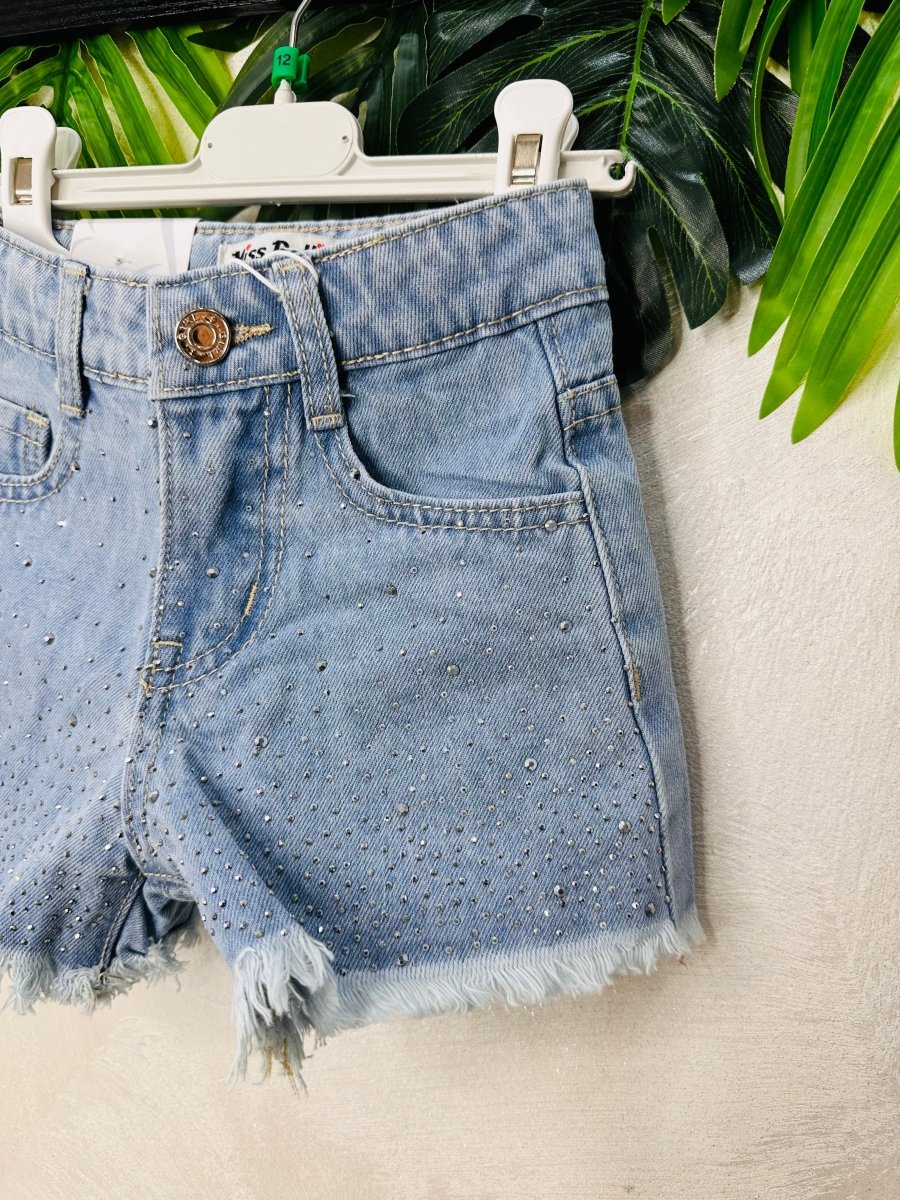 Pantaloncino brillantini baby 8168 - Piccole Canaglie - PC26238