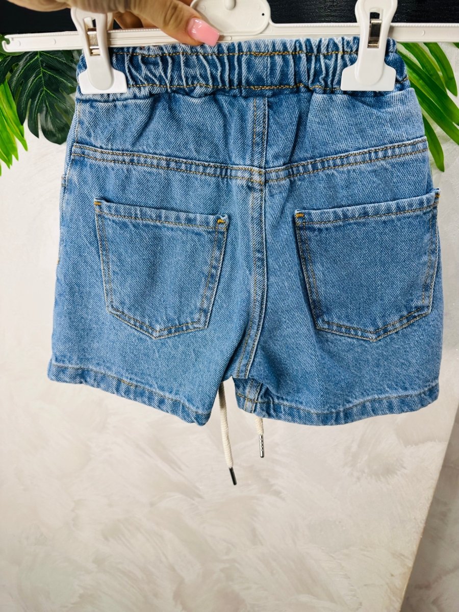 Pantaloncino In Jeans Bimbo Style - Piccole Canaglie - PC28350
