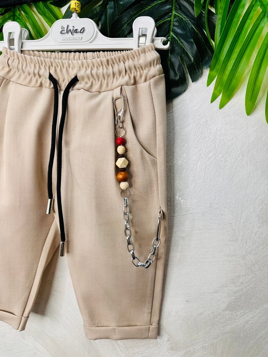 Pantalone Capri Beige 8808 - Piccole Canaglie - PC26222