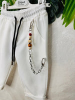 Pantalone Capri Bianco 8808 - Piccole Canaglie - PC26217