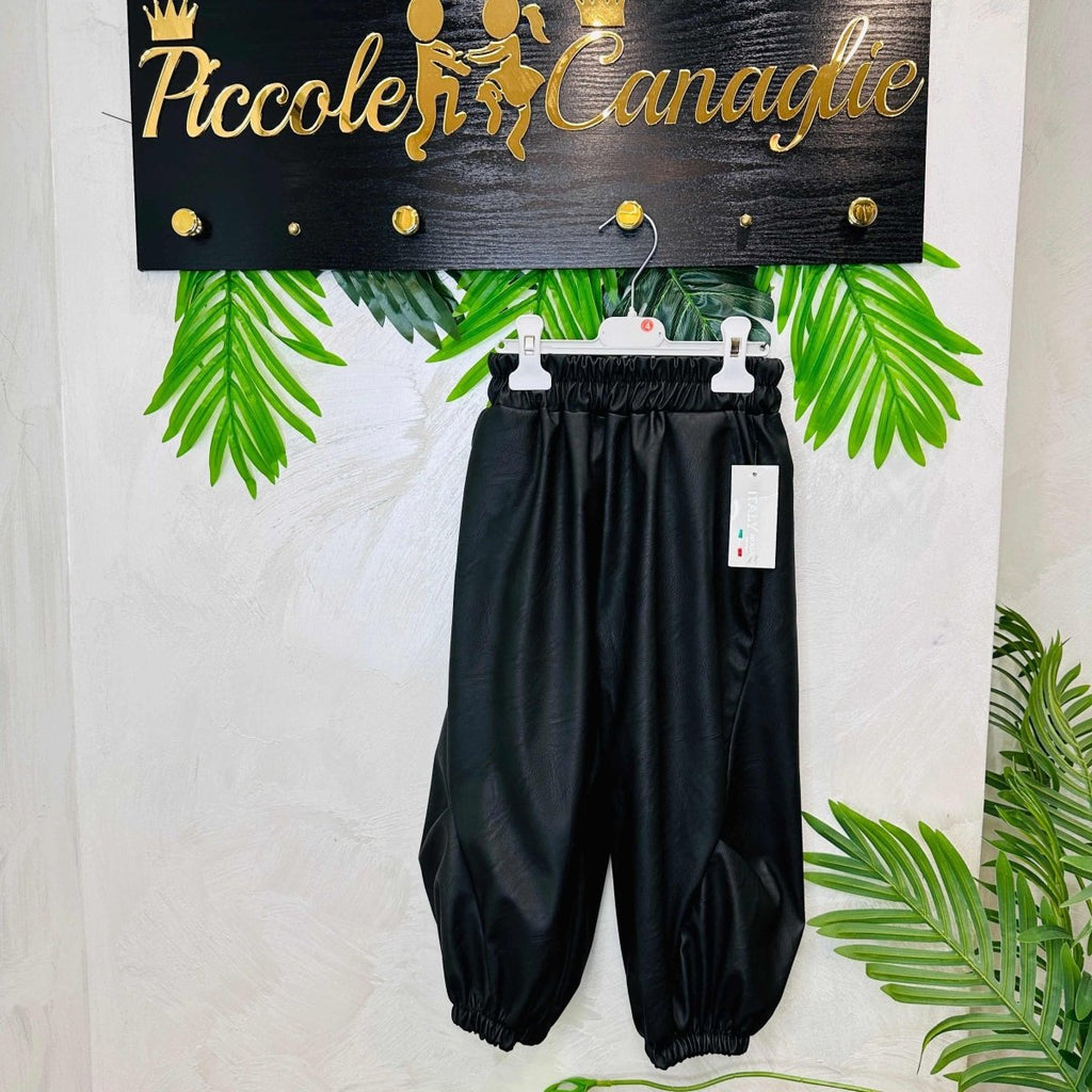 Pantalone EcoPelle Ballon - Piccole Canaglie - PC21667
