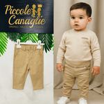 Pantalone felpato Begie - Piccole Canaglie - PC22576