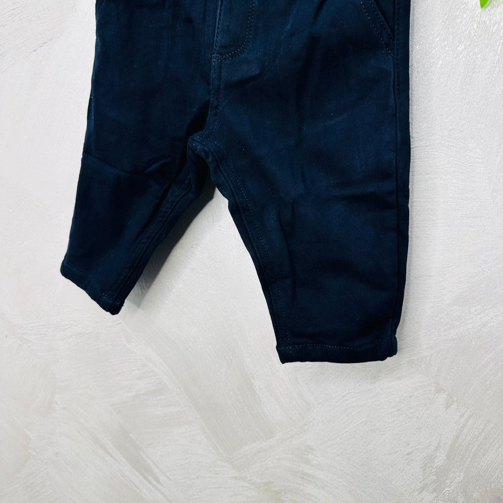 Pantalone felpato Blu - Piccole Canaglie - PC22582