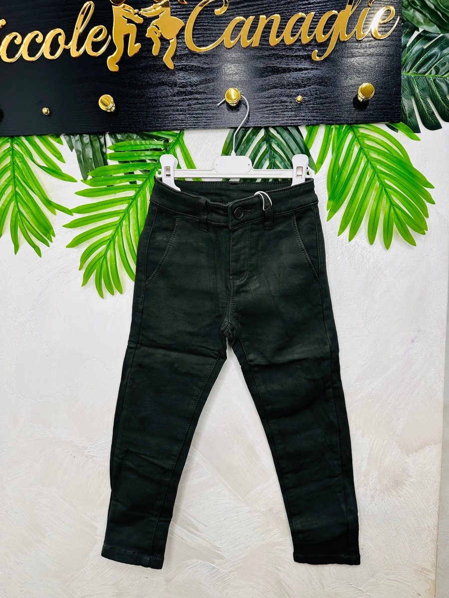 Pantalone Felpato tasche a Filo - Piccole Canaglie - PC24175