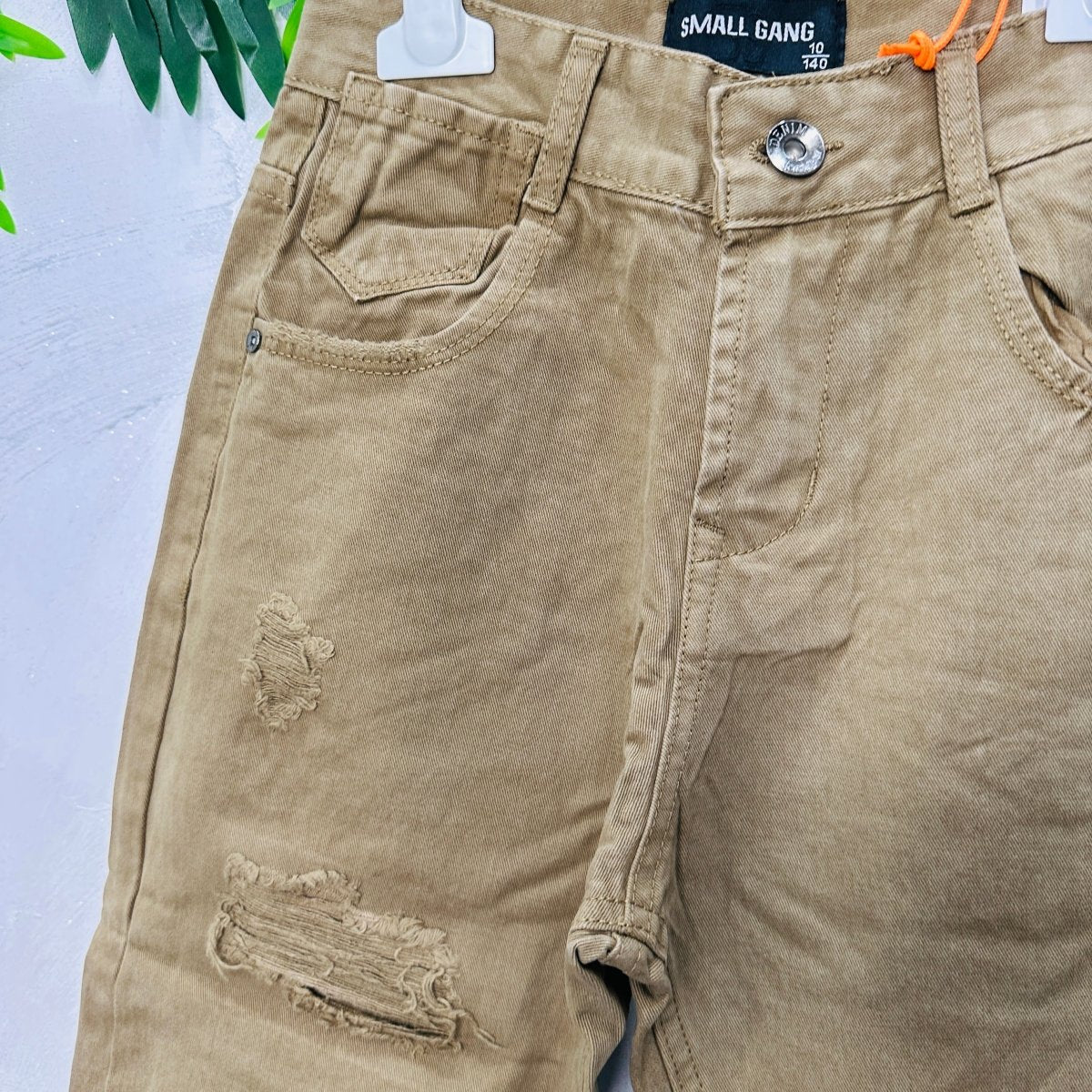 Pantalone Strappo Begie - Piccole Canaglie - PC22588