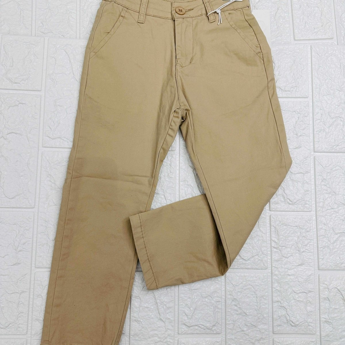 Pantalone tasche a filo Begie - Piccole Canaglie - PC21240