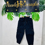 Pantalone Tasconi Blu - Piccole Canaglie - PC22606