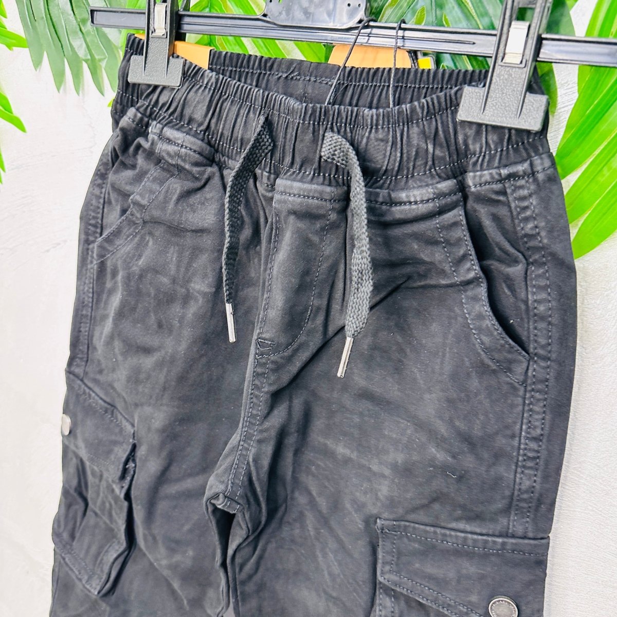 Pantalone Tasconi nero - Piccole Canaglie - PC22612