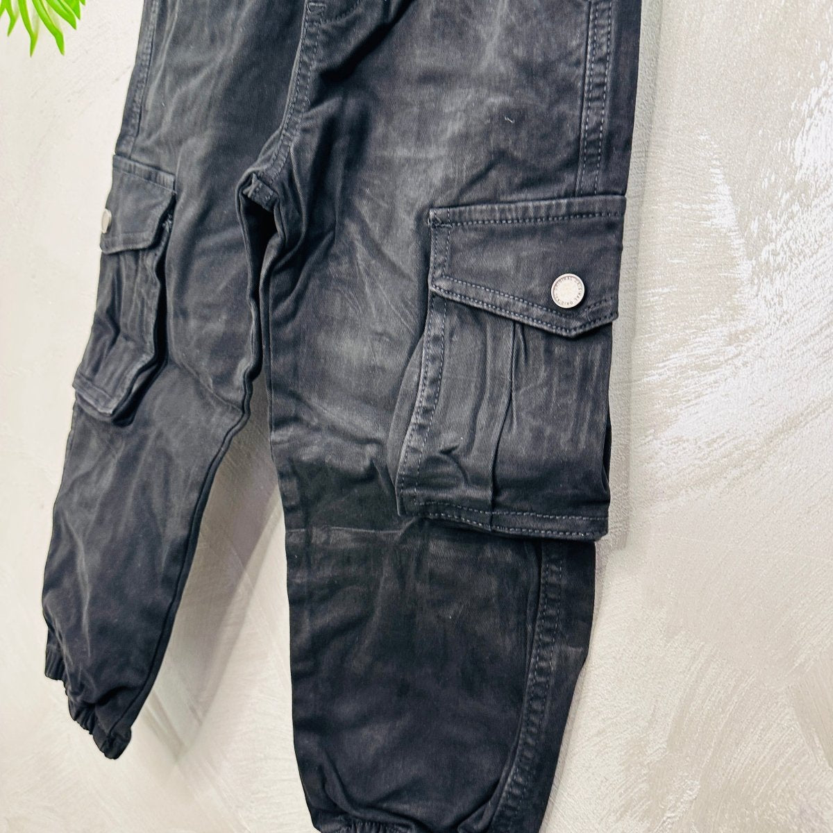 Pantalone Tasconi nero - Piccole Canaglie - PC22612