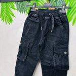 Pantalone Tasconi nero - Piccole Canaglie - PC22612