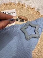 Porta Ciuccio Celeste Personalizzabile Wdd07 - Piccole Canaglie - PC26935