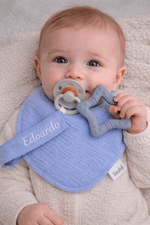Porta Ciuccio Celeste Personalizzabile Wdd07 - Piccole Canaglie - PC26935