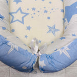 Riduttore carrozzina stelle celeste 75x46 cm - Piccole Canaglie - PC20614