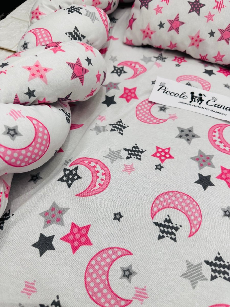 Riduttore Culla Rosa DIM 50x80cm - Piccole Canaglie - PC23336