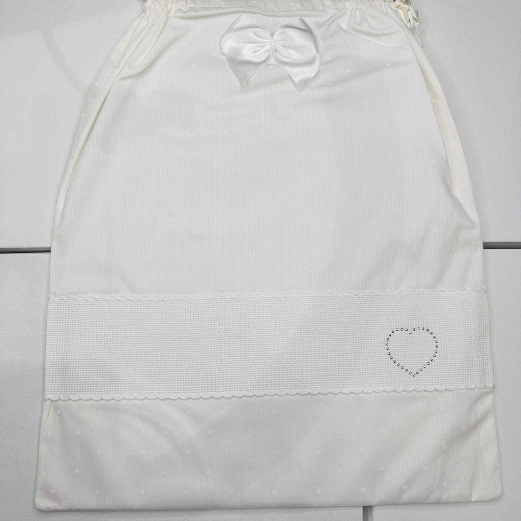 Sacchetto Primo cambio Avorio 🤍 Dim35x45 - Piccole Canaglie - PC20619