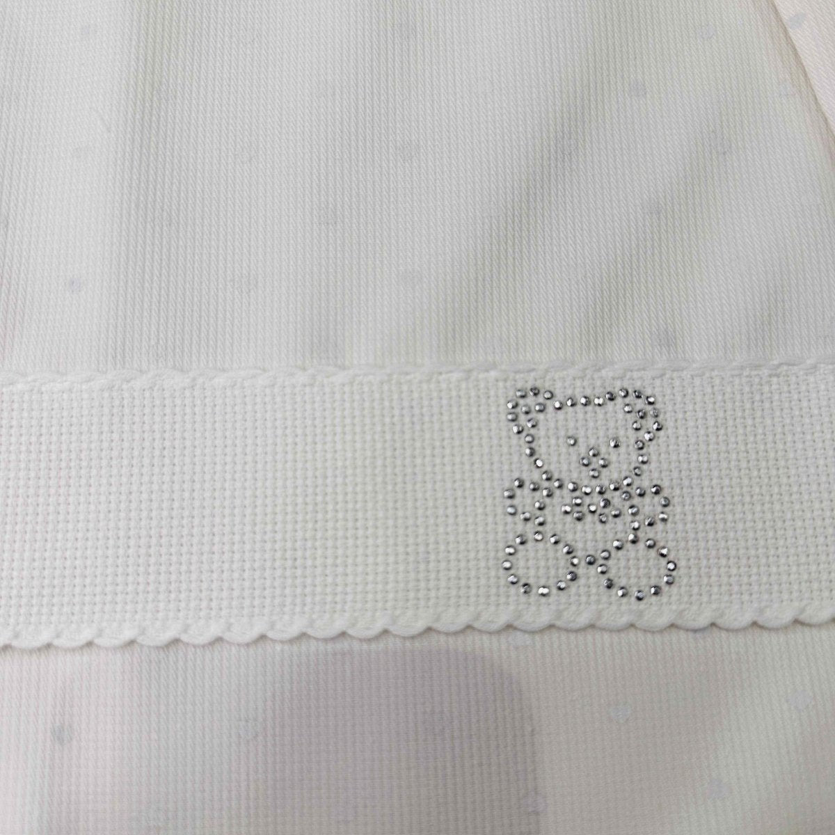 Sacchetto Primo cambio Avorio orsetto Dim35x45 - Piccole Canaglie - PC20618