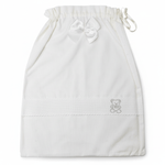 Sacchetto Primo cambio Avorio orsetto Dim35x45 - Piccole Canaglie - PC20618