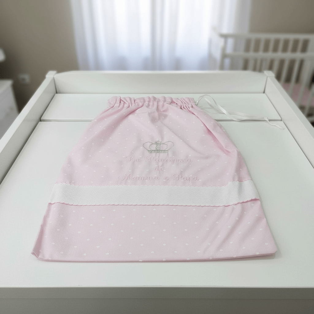 Sacchetto Primo cambio Principessa Dim35x45 - Piccole Canaglie - PC20621