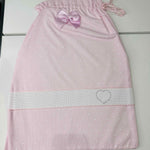 Sacchetto Primo cambio Rosa 🩷Dim35x45 - Piccole Canaglie - PC20622