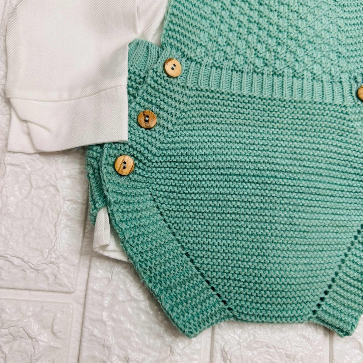 Salopetta Neonati Verde - Piccole Canaglie - PC21852