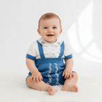 Salopetta Neonato Cotone W9640 Carta Da Zucchero - Piccole Canaglie - PC26459