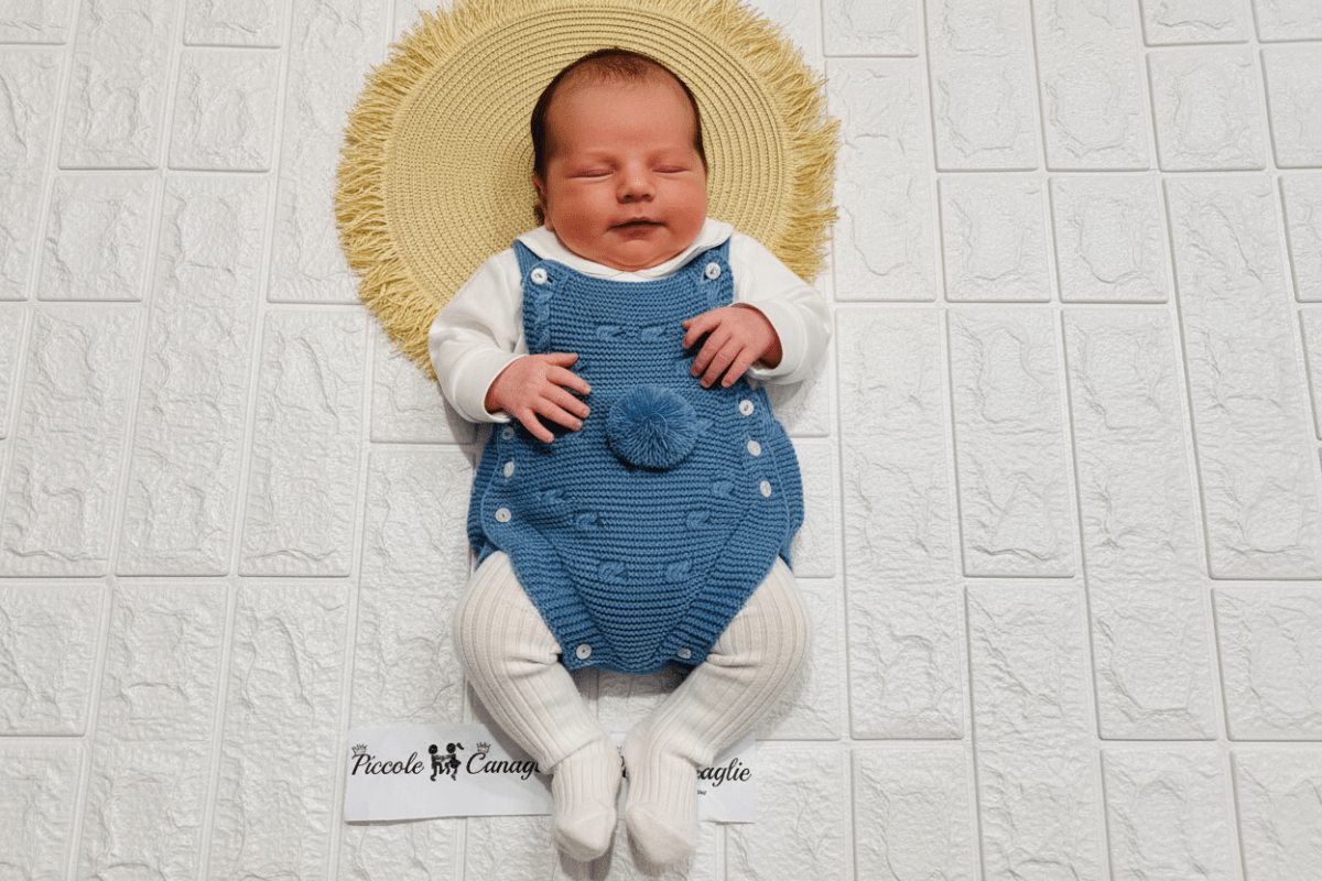 Salopetta Pon Pon Carta da zucchero - Piccole Canaglie - PC24568