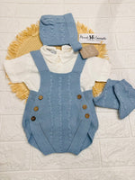 Salopette Pagliaccetto Carta Da Zucchero Ng2045 - Piccole Canaglie - PC25860