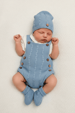 Salopette Pagliaccetto Carta Da Zucchero Ng2045 - Piccole Canaglie - PC25860