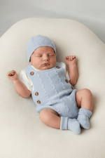 Salopette Pagliaccetto Celeste Ng2045 - Piccole Canaglie - PC25854