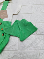 Salopette Pagliaccetto Verde Ng2045 - Piccole Canaglie - PC25851