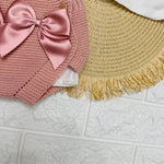 Saloppetta 2 fiocchi Rosa Antico - Piccole Canaglie - PC22964