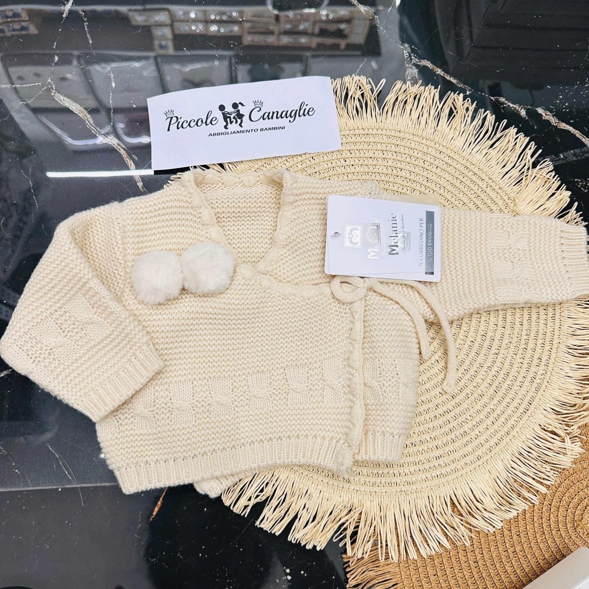 Scalda cuore taglia 0 - 6 mesi Begie - Piccole Canaglie - PC22382