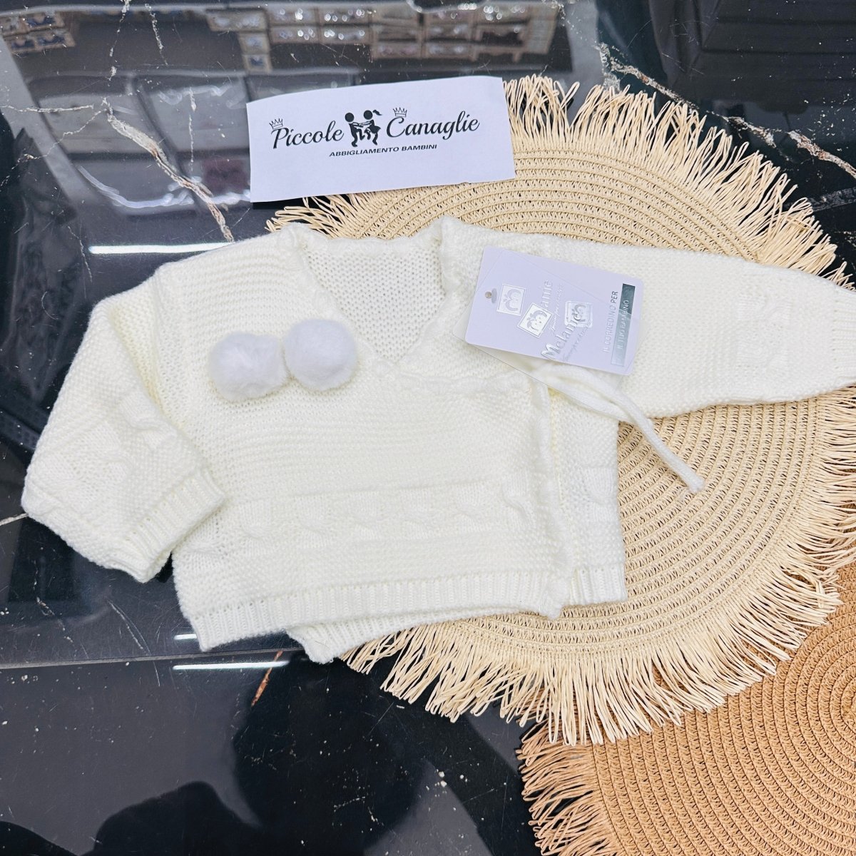 Scalda cuore taglia 0 - 6 mesi Panna - Piccole Canaglie - PC22383