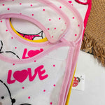 Set 6 bavette a strappo neonata - Piccole Canaglie - PC20638