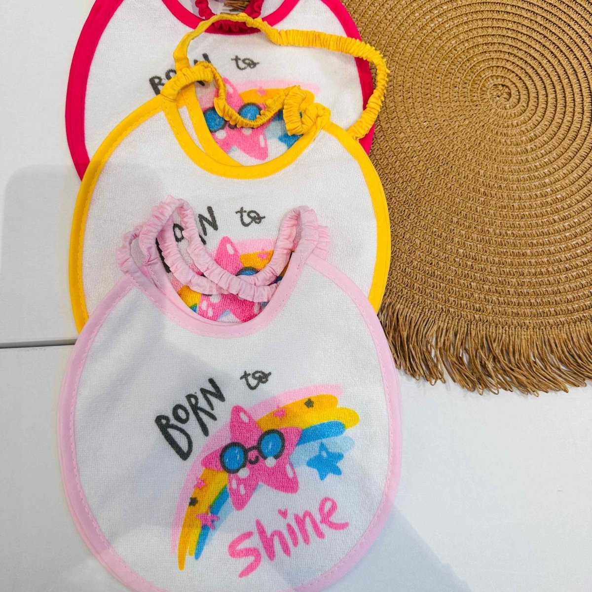 Set 6 Bavette con Elastico - Piccole Canaglie - PC20636