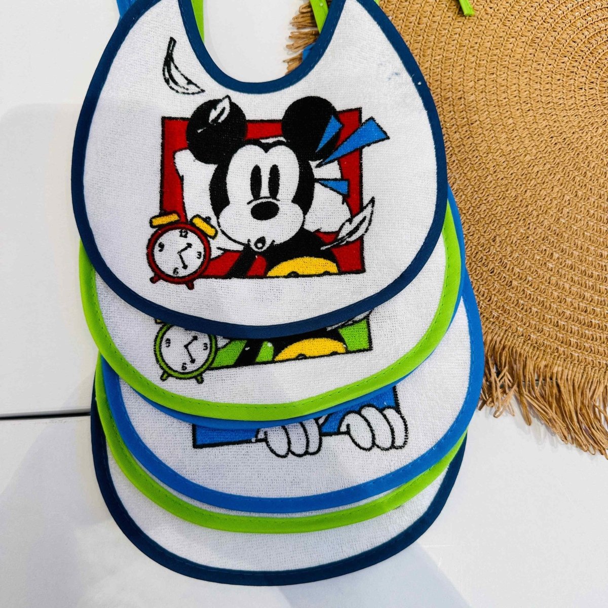 Set 6 bavette piccole topolino - Piccole Canaglie - PC20640