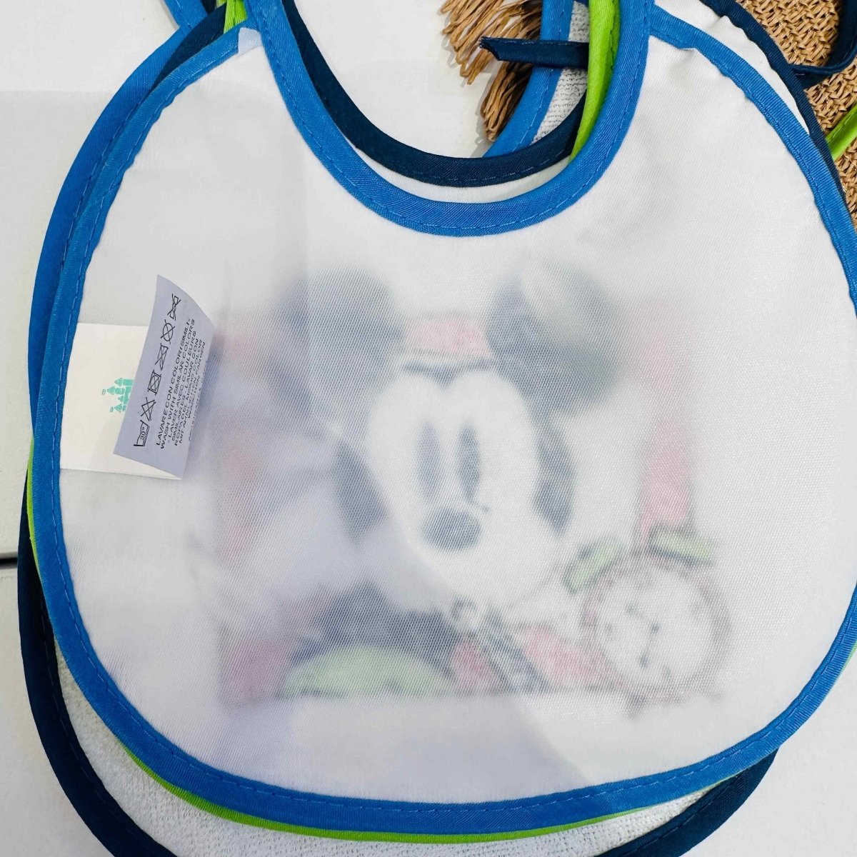 Set 6 bavette piccole topolino - Piccole Canaglie - PC20640