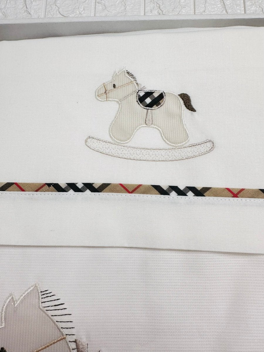 Set Completo Carrozzina Cavallino Barbery SSCS028165 - Piccole Canaglie - PC23755