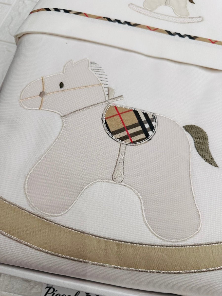 Set Completo Carrozzina Cavallino Barbery SSCS028165 - Piccole Canaglie - PC23755